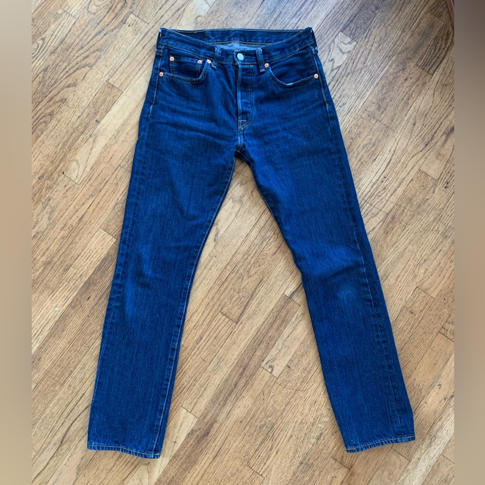 Worn once! Levi’s 501 size 29x32